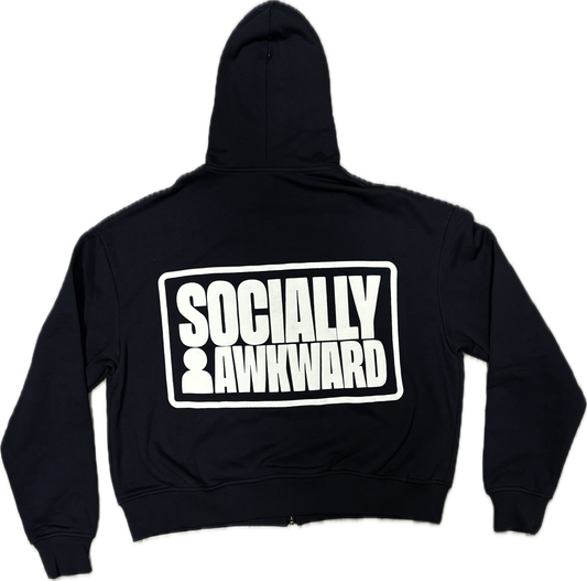 Socially Awkward “UNKWN” Hoodie (Black)