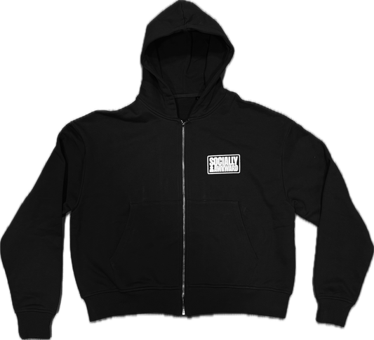 Socially Awkward “UNKWN” Hoodie (Black)